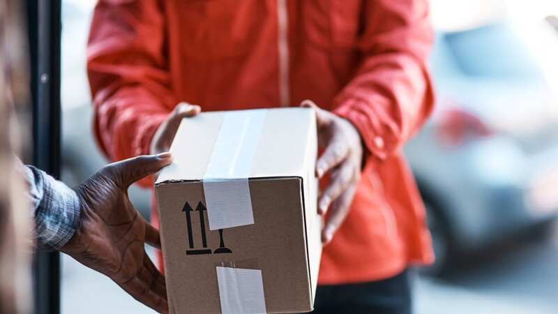 The woman was surprised by the package that arrived on her doorstep (stock photo) (Image: Getty Images/iStockphoto)