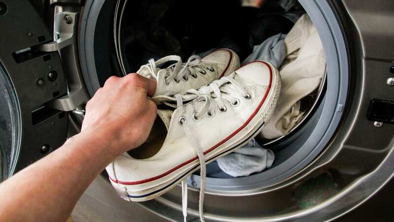 Keeping white trainers looking new isn