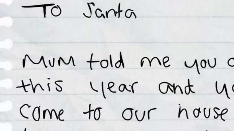 A heartbreaking letter to Father Christmas from a 10-year-old girl has been shared by a poverty charity (Image: Getty Images/iStockphoto)