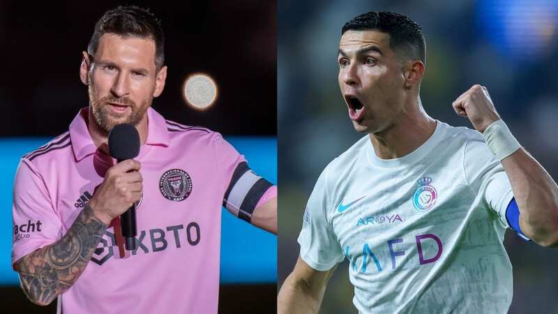 Lionel Messi face one of his former club