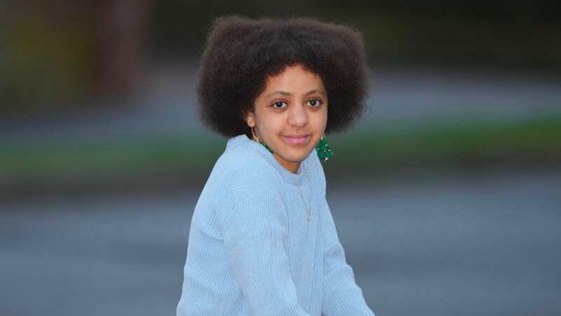 Schoolgirl Venus Hinds (Image: Eddie Mitchell)