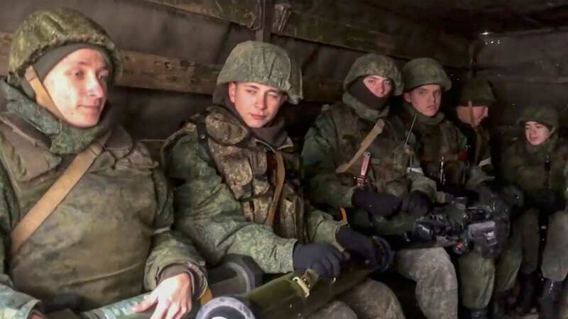 Russian troops in Donetsk region (Image: RUSSIAN DEFENCE MINISTRY PRESS SERVICE/HANDOUT/EPA-EFE/REX/Shutterstock)