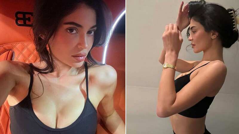 Kylie Jenner shared a number of images on social media