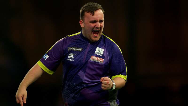 Luke Littler became the youngster player to win a match at Alexandra Palace this week (Image: Getty Images)