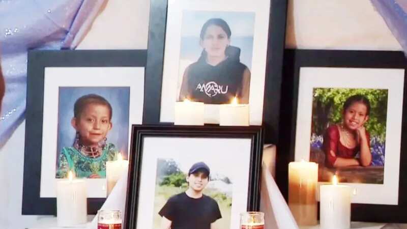 The family was left devastated after four siblings were killed (Image: FOX 11)