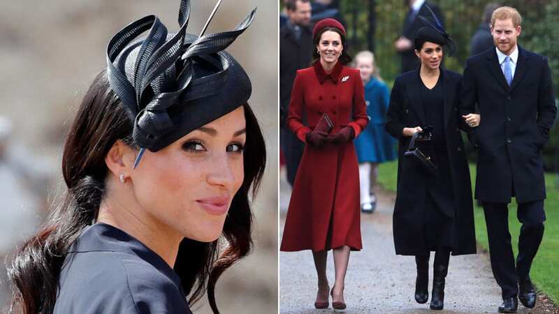 Meghan Markle spent Christmas 2017 with the Royal Family