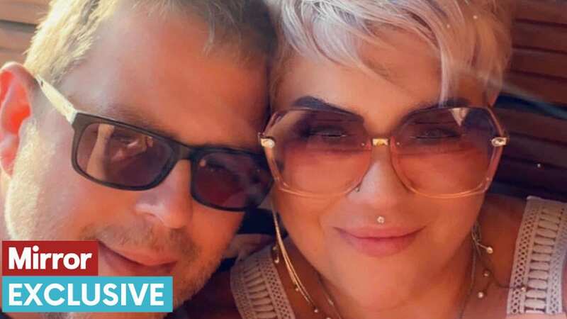 Kelly-Anne, pictured with her partner, was diagnosed with two eye conditions in October (Image: Kelly-Ann Ford)