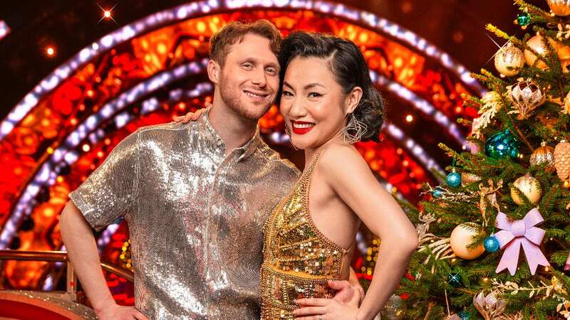 Jamie Borthwick is dancing with Nancy Xu in the Strictly Come Dancing Christmas Special (Image: BBC/Guy Levy)
