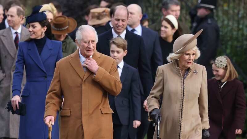 The royal family stand on tradition, and that includes their festive food (Image: Ian Vogler / Daily Mirror)