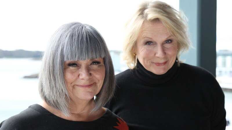 Dawn French was left 