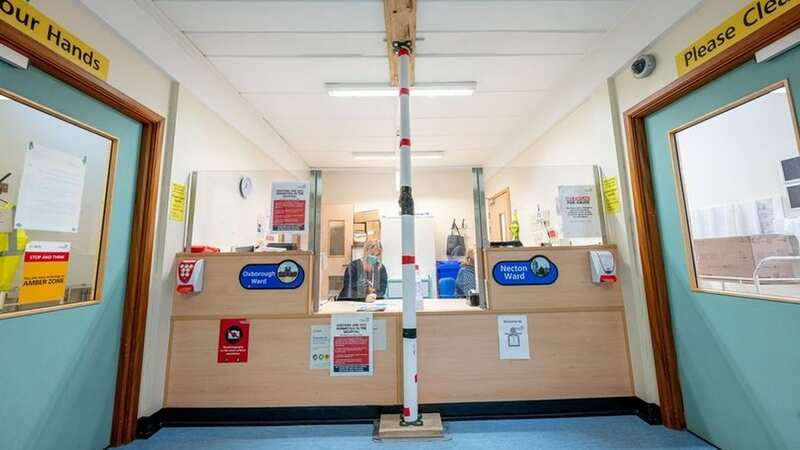 Tories have been urged to address an alarming rise in fires and floods in hospitals (file image)