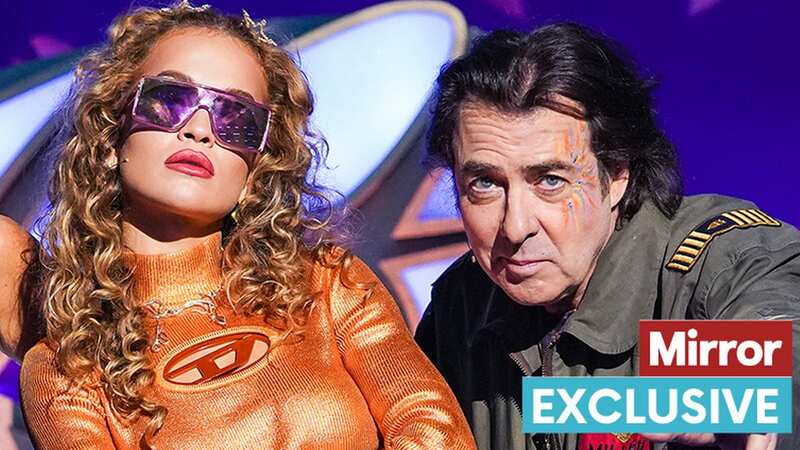 The Masked Singer judges Mo Gilligan, Davina McCall, Joel Dommett (host), Rita Ora, Jonathan Ross (Image: ITV)