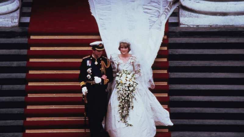 A security team watched Diana