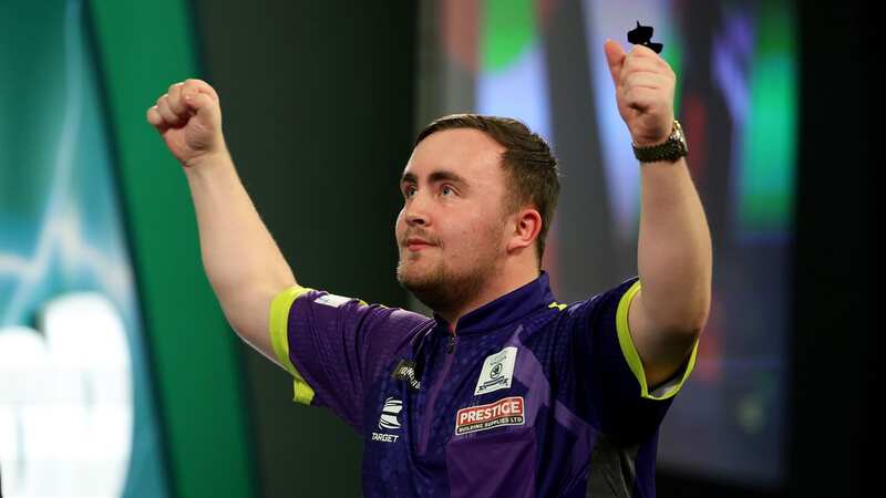 Luke Littler will avoid Michael van Gerwen and Luke Humphries after reaching the quarter-finals of the World Darts Championship (Image: Tom Dulat)