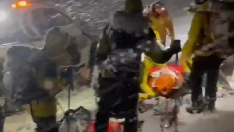 Climber saved from death during dramatic rescue in -2C blizzard in Scotland
