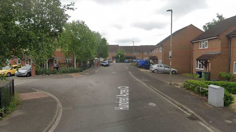 The fire broke out on a residential street in Headington, Oxford
