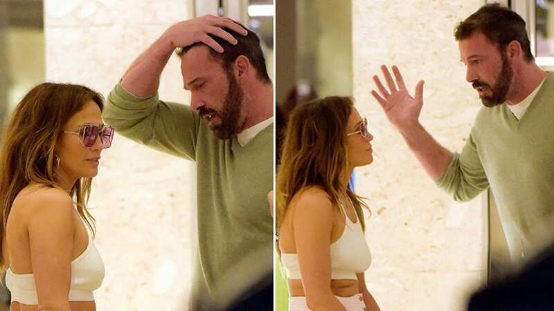 Jennifer Lopez and Ben Affleck appeared to have a heated row during their shopping trip