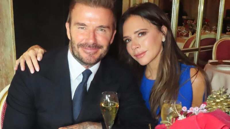 Several celebrity couples were seen welcoming the New Year in style on Sunday night (Image: victoriabeckham/Instagram)