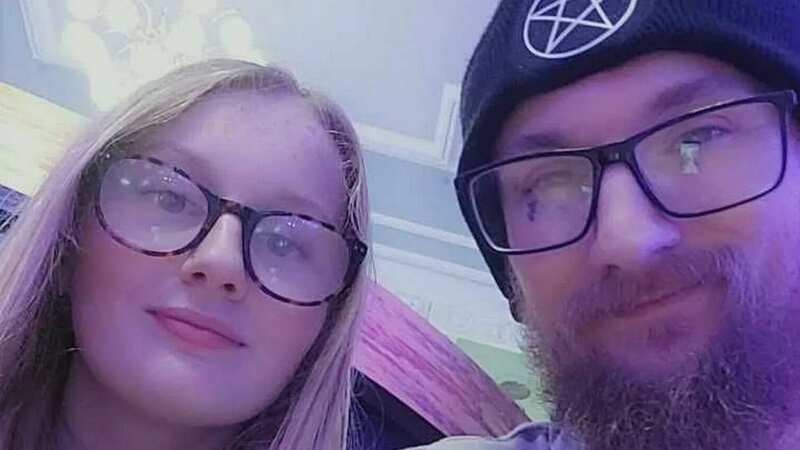 Maisie-Jade Thornton, 14, with her father Stewart (Image: MEN MEDIA)
