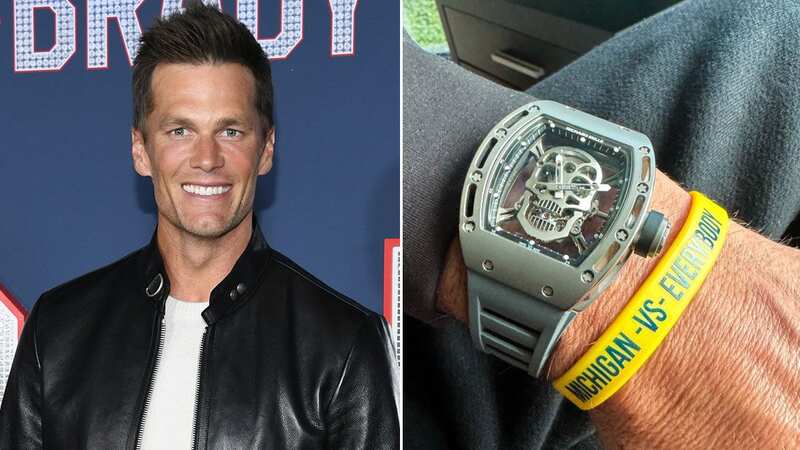 Tom Brady showed off his expensive Richard Mille watch (Image: @TomBrady / Twitter)