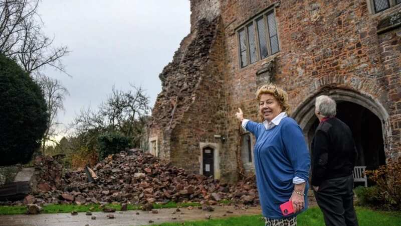 Bickleigh Castle has come crumbling down (Image: DeonLive/ WS)