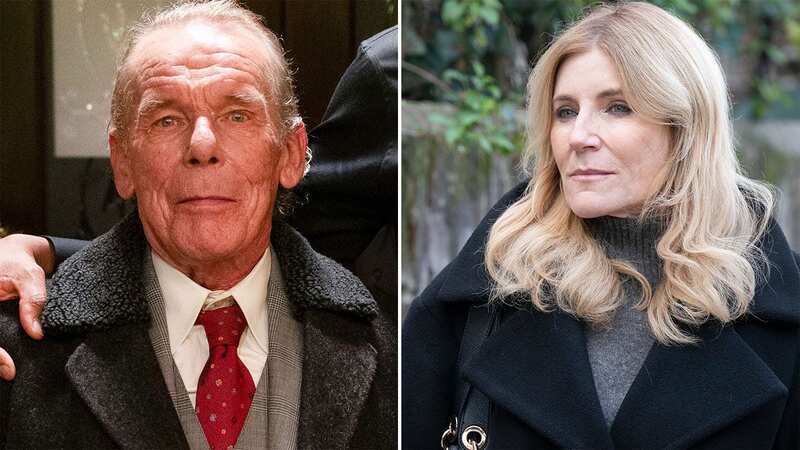 EastEnders character Cindy Beale rushed out of the Queen Vic last night after George Knight