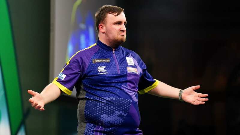 Luke Littler during his World Darts Championship semi-final against Rob Cross (Image: Zac Goodwin/PA Wire)