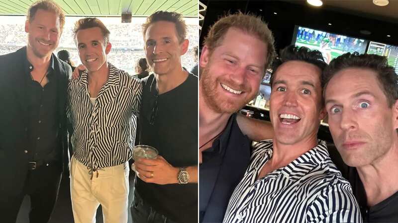 Prince Harry mingles with new Hollywood pals in new snaps without Meghan Markle
