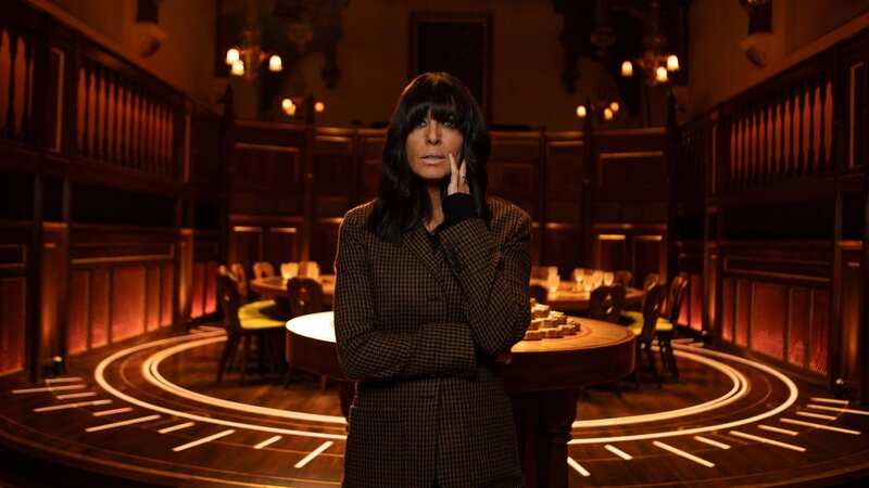 Claudia Winkleman will return to The Traitors tonight (Image: BBC/Studio Lambert/Mark Mainz)