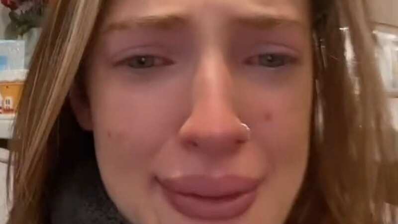 Violet sobbed as she revealed what she found