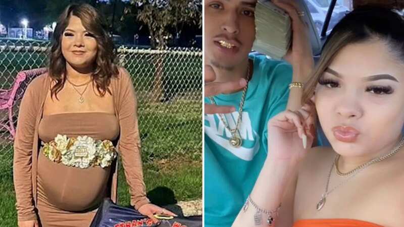 Savanah was nine months pregnant