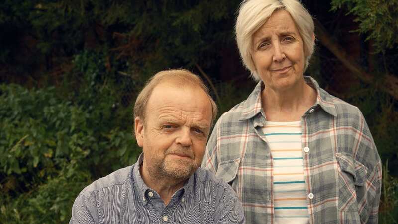 Toby Jones as Alan Bates and Julie Hesmondhalgh as Suzanne