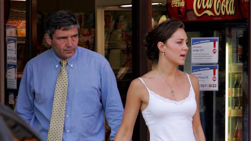 Kate Middleton and her father Michael Middleton in an old photo (Image: Getty Images)