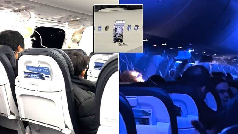 Terrified passengers think 