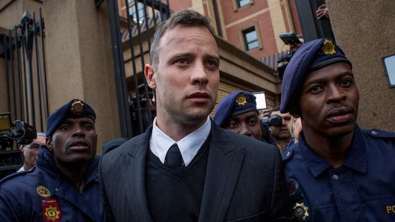 South African double-amputee Olympic runner was released from prison on parole on Friday (Image: Getty Images)