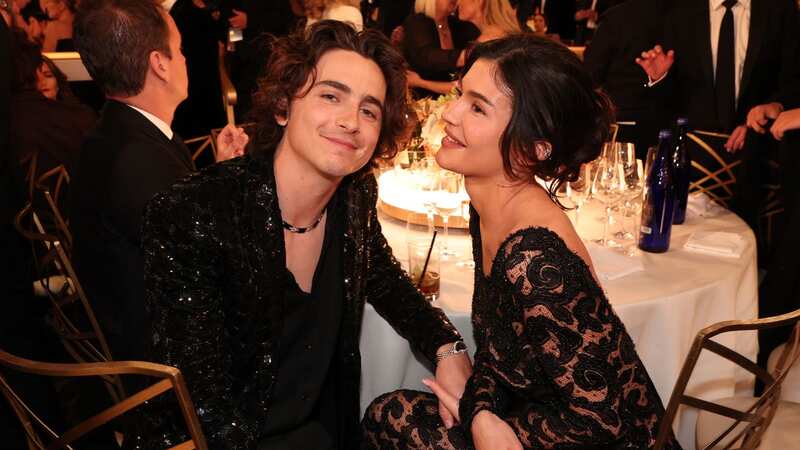 Timotheé Chalamet and Kylie Jenner load on PDA at 2024 Golden Globe Awards