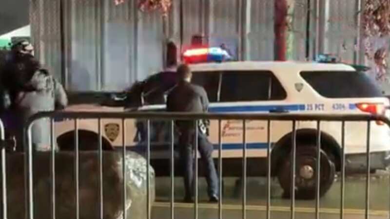 Dafren Cabello, 24, from Venezuela, was stabbed to death in a clash at Randalls Island migrant centre (Image: CBS NEW YORK)