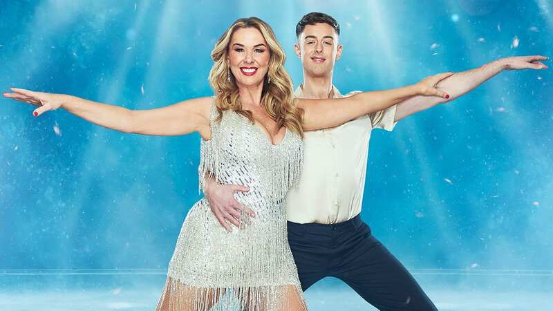 Claire Sweeney flashes Dancing on Ice bosses with her 