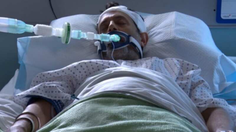 EastEnders aired a new twist as The Six learned some huge news about Nish Panesar (Image: BBC)