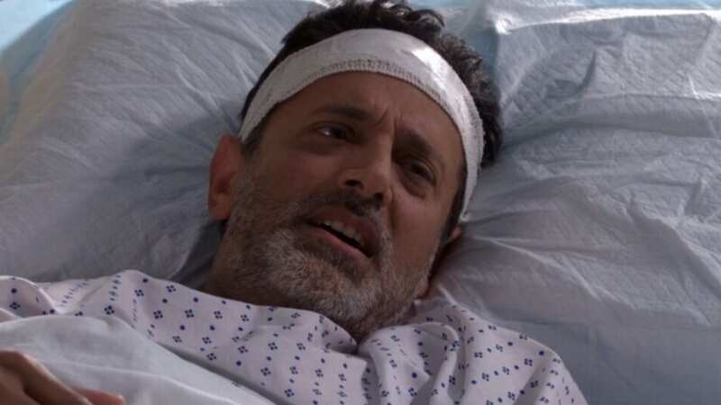 EastEnders villain Nish Panesar woke up in hospital after the recent Christmas Day attack (Image: BBC)