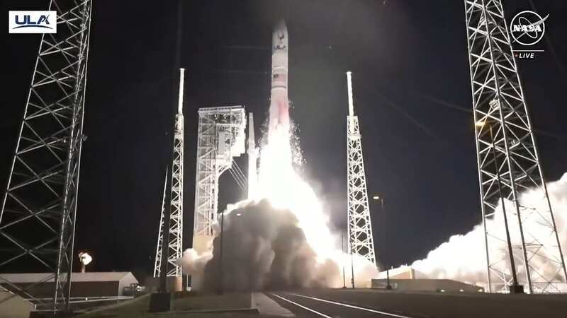 The spacecraft took off on Monday 8 January but has already run into problems (Image: PA)