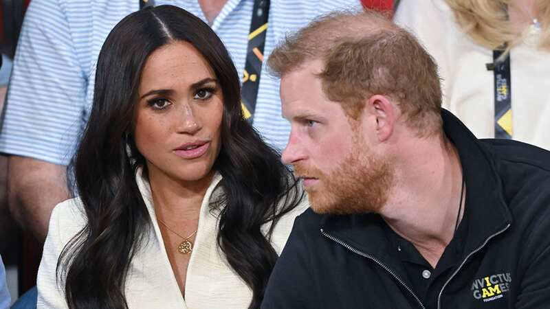 Meghan Markle with husband Prince Harry