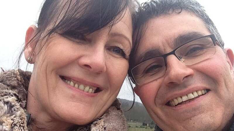 Abbass Koolaji with his wife Heather, who died a month after the incident (Image: Abbass Koolaji/MEN MEDIA)