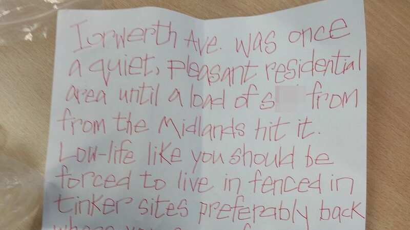 Dyfed-Powys Police have said that they are investigating a hate incident in Iorwerth Avenue in Aberystwyth (Image: Media Wales)