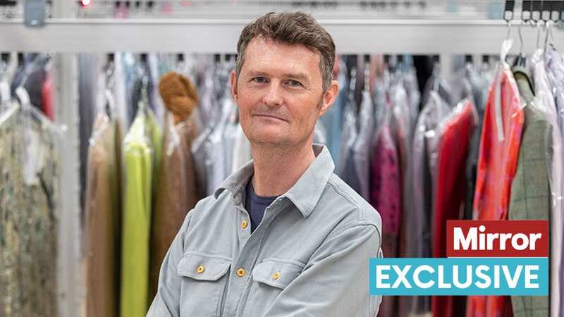 Andrew Rough says cheap clothes are being overproduced (Image: Andy Commins / Daily Mirror)