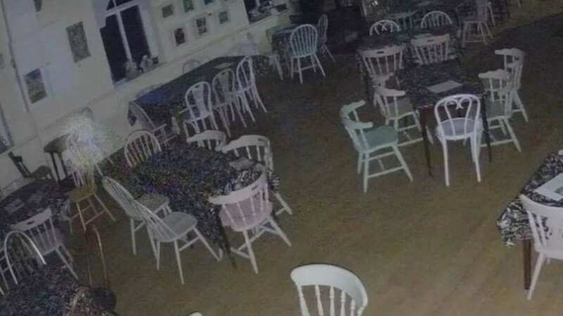 Eerie CCTV leaves 