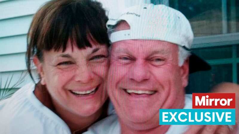 Moe had lost her much loved husband Phil before the scam (Image: Moe Lenart-Malcolm)