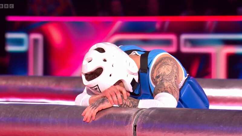 Gladiators is back for a brand new series with hosts Bradley Walsh and Barney Walsh leading proceedings as fitness enthusiasts go up against the new Gladiators (Image: BBC)