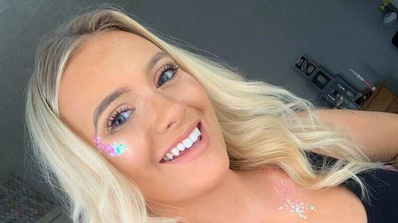 Courtney Henderson from Newcastle was mortified when she tried on the garment from online retailer Dressmezee, only to find it left her practically naked from the waist up (Image: Courtney Henderson/Deadline News)