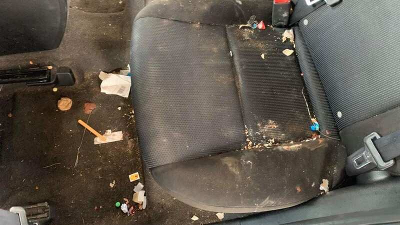 Many were disgusted by car that took professional cleaners 7 hours to clean (Stock Photo) (Image: Facebook)